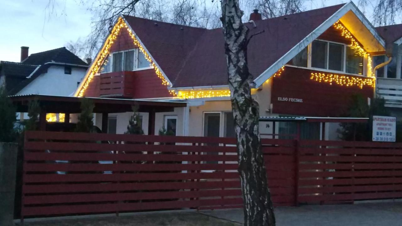 Elso Fecske Apartmanok Siófok Exterior foto